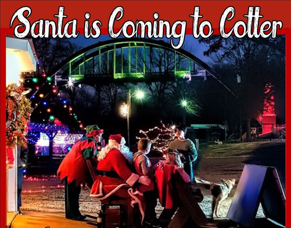 Santa is coming to Cotter