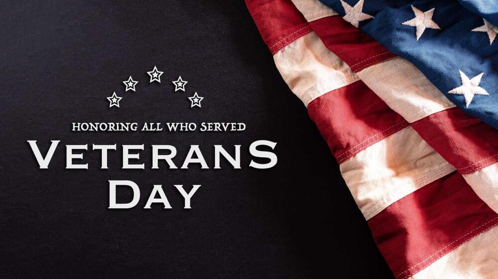 Happy Veteran's Day 
