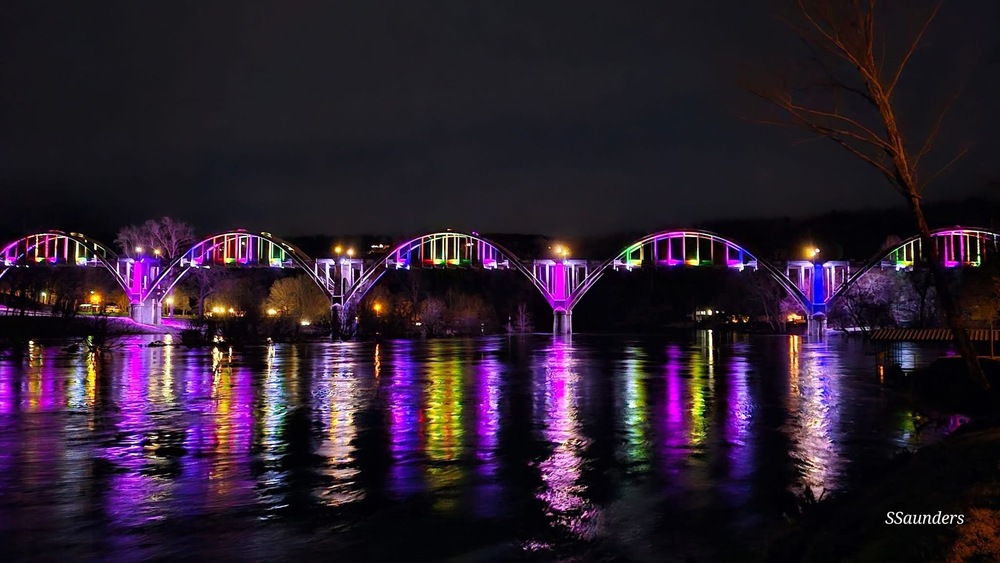 Bridge over water