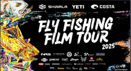 Fly fishing film tour flyer